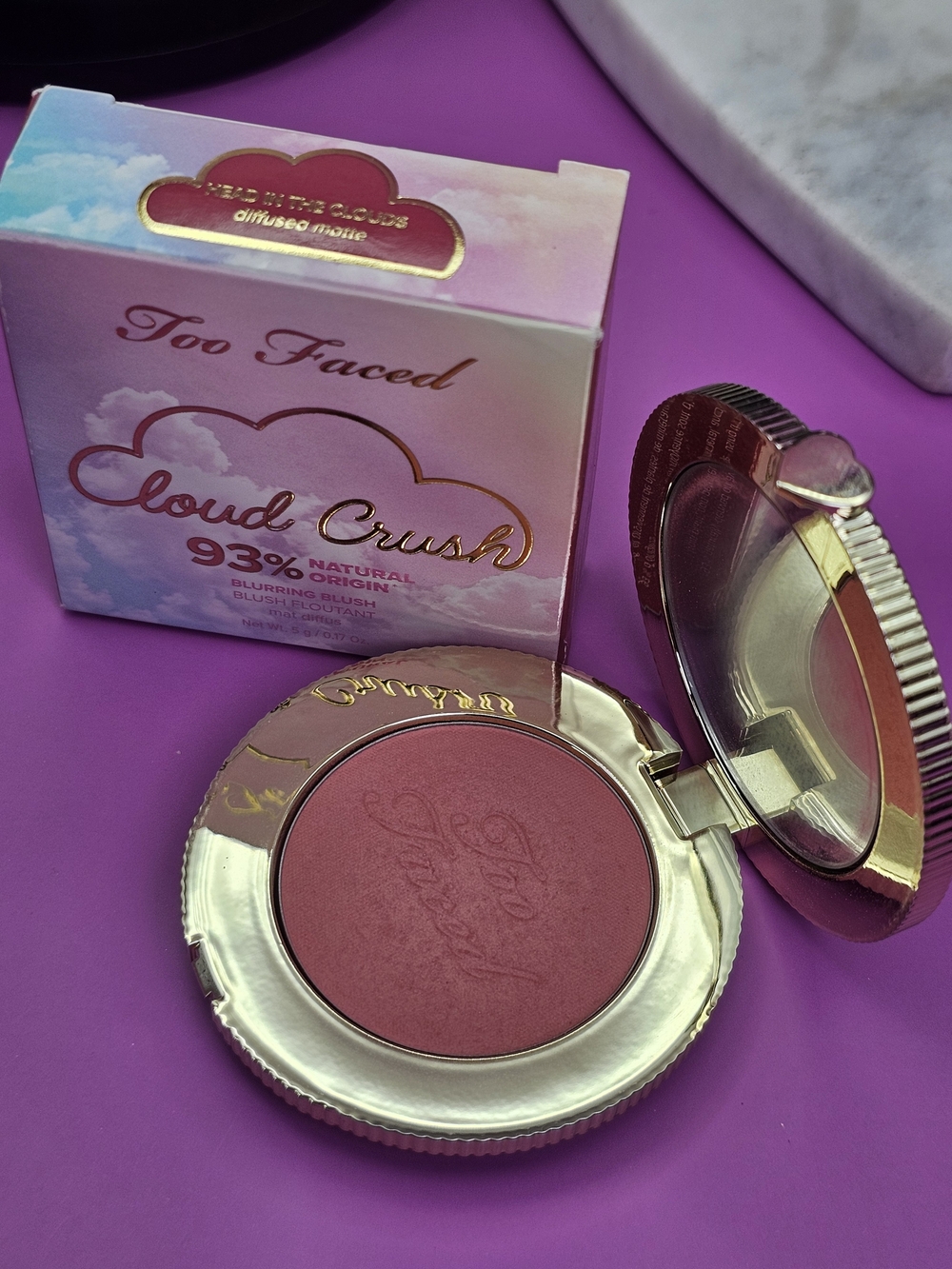 Too Faced Cloud Crush Blush — Rose-Mauve